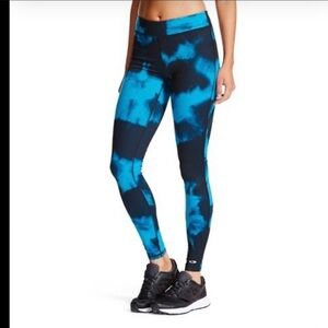 Champion Blue and Black Dynamic Leggings